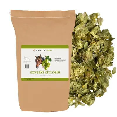 Zdjęcie produktu dla Cavella Szyszki chmielu dla koni, suszone - 1 kg