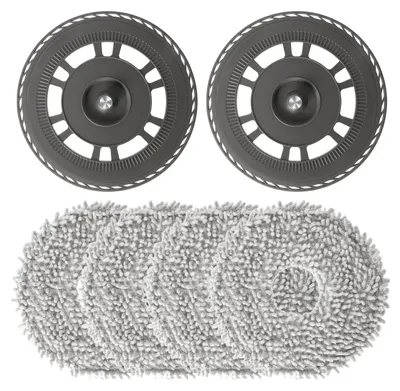 Wischset: 4 Tücher + 2 Halter für Dreame L10s/X40/L40