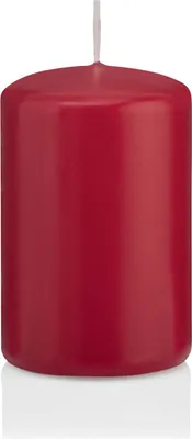 Produktbild von Stumpenkerzen Altrot 80 x 50 mm, 24 Stück