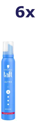 Produktbild von 6x Taft Mousse 200ml Ultra Hold 4