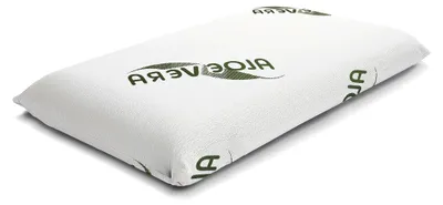 Produktbild von Orthopädisches Nackenstützkissen - Kopfkissen aus druckausgleichendem Visko-Gelschaum (Memory Foam) mit Aloe Vera Bezug - Kissen in 70x36cm Höhe 13cm