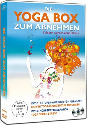 Produktbild von Die Yoga Box zum Abnehmen - Schlank werden ohne Stress