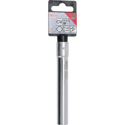 Immagine prodotto di BGS Chiave a bussola esagonale extra profonda con attacco quadro 10 mm (3/8") 12 mm - 9863-12