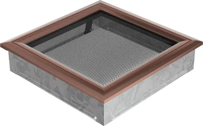 Produktbild von Lüftungsgitter Oskar 22x22 Kupfer