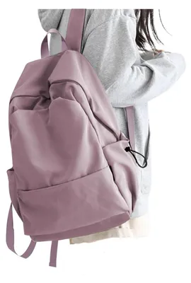 Productafbeelding van Rugzak voor tienermeisjes, paars, 25 liter, met laptopvak (geschikt voor 15,6 inch laptops), waterdicht