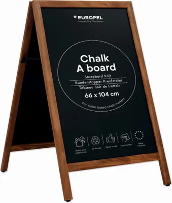 Produktbild von EUROPEL Kundenstopper 660 x 1.040 mm natur