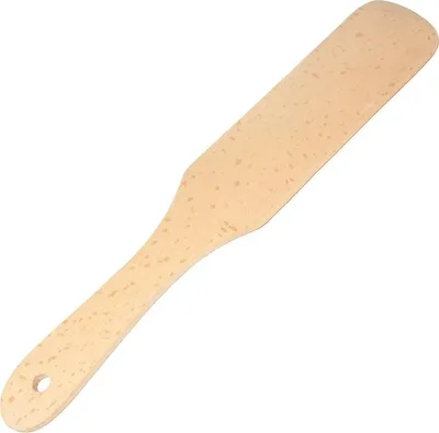 Produktbild von Pfannkuchenspatel aus Holz, breit 29 cm | Küchenspatel aus Holz | Drechselspatel aus Holz | Natürliche Küchenaccessoires