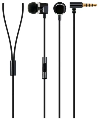Productafbeelding van Schwaiger KH410S 533 Schwaiger Headset In-Ear "eckig", Metall, schwarz