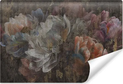 Produktbild von Muralo Vlies Fototapete abstrakte Pfingstrosen BLUMEN Malarei Br. 360cm x Hö. 240cm
