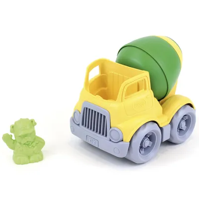 Obrázok produktu pre Green Toys GTCMXG1263, Domiešavač betónu, 2 rok / roky, Zelená, Šedá, Žltá