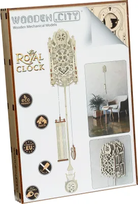 Produktbild von WOODEN.CITY Royal Clock, 126 Stück(e), 14 Jahr(e)
