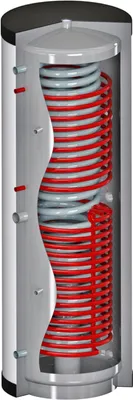 Produktbild von Environ Hygiene-Pufferspeicher 600 Liter mit 2 Wärmetauschern