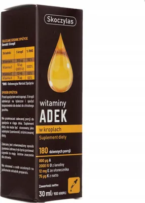 Zdjęcie produktu dla Skoczylas witaminy ADEK Suplement diety