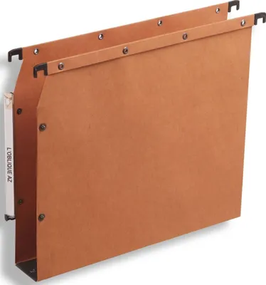 Image de AZV Dossier ou classeur à suspendre pour A4, 50 mm, carton kraft, 25 pcs., orange