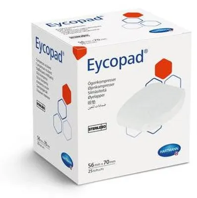 Zdjęcie produktu dla Eycopad kompresy do oczu 56x70 mm niesterylne 50 szt