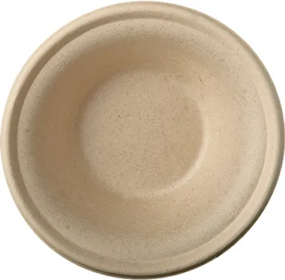 Produktbild von PAPSTAR Zuckerrohr-Schale "pure" rund 380 ml natur