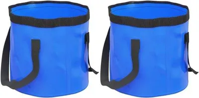 Produktbild von Famanu Faltbare Eimer 30L - Platzsparend und Multifunktional für Zuhause und Unterwegs