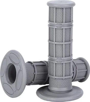 Obrázek produktu pro 1 pár univerzálních silikoch rukojetí na řídítka motocyklu, 22/24 mm (7/8 palce), , červené