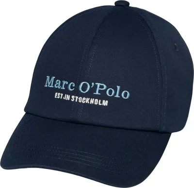 Produktbild von Marc O'Polo Woven Cap Dark Navy dunkelblau