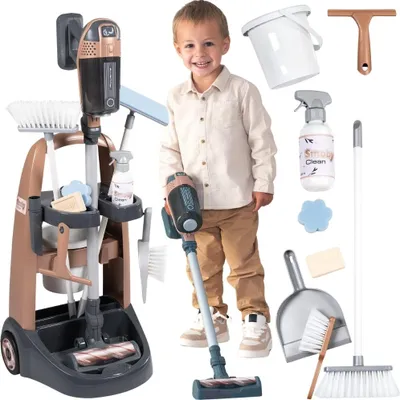 Obrázok produktu pre SMOBY Rowenta Upratovací vozík s vysávačom