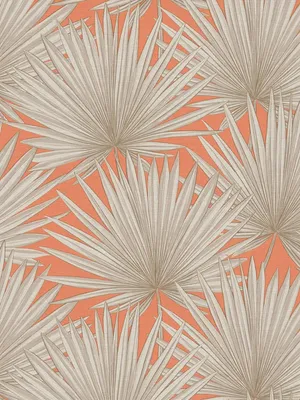 Zdjęcie produktu dla A.S. Creation | Antigua | 390903 | Tapeta flizelinowa | Botaniczna | 10,05 x 0,53 m | Pomarańczowa | Salon | Przedpokój | Biuro | Kuchnia | Pokoje dzienne