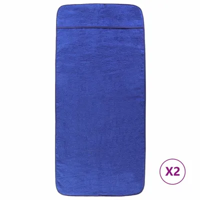 Immagine prodotto di vidaXL Asciugamani da spiaggia 2 pz. Blu reale 75x200 cm Tessuto 400 GSM
