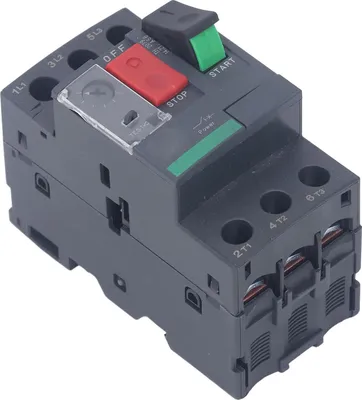Obrázok produktu pre Motorový istič 35mm Rail Mount Tepelný magnetický typ Prepínač ochrany motora pred preťažením AC 690V GV2?ME08 2,5?4A