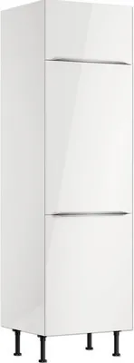 Produktbild von Optifit Kühlumbauschrank für 88er Einbaukühlschrank Arvid986 BxTxH 60 x 58,4 x 211,8 cm weiß glänzend zerlegt Anschlag r