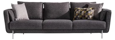 Obrázok produktu pre Sofa Modern Couch látkové čalúnené pohovky pohovky obývačka dizajn 4-miestna