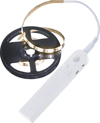 Obrázek produktu pro Bateriový USB detektor pohybu LED pásek 1M teplá bílá