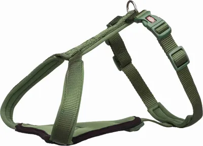 Produktbild von Trixie Premium Y-Geschirr - waldgrün - 95-120 cm/25 mm