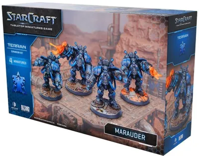 Image de StarCraft Marauder - Extension avec 4 figurines Terran