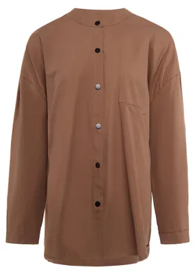 Image de Chemise pour femmes ALEIDA - marron, taille L