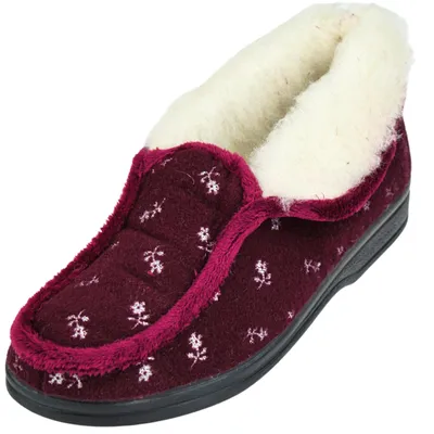 Produktbild von Warme Filzslipper für Damen für Innen und Außen