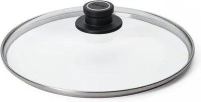 Produktbild von Sicherheitsglasdeckel für Woll-Reserviertopf mit Griff - Küchenaccessoires glasige Pfannenabdeckung