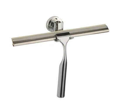 Produktbild von Wenko Power-Loc Duschabzieher Bovino chrom