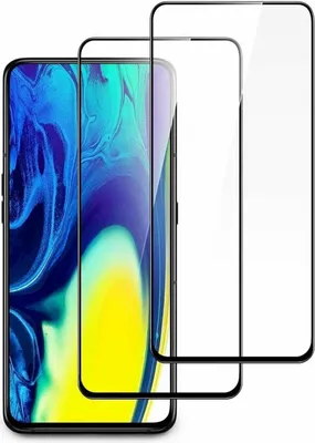Produktbild von 2 Stück 5D Full Screen Displayschutzfolie Schutz Glas kompatibel mit iPhone 11 Pro Curved Schutz Folie Vollständig Klebend und Abdeckung