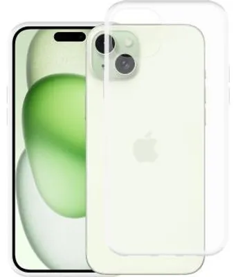 Produktbild von Just in Case 8130273, Cover, Apple, iPhone 15 Plus, 17 cm (6.7"), Transparent