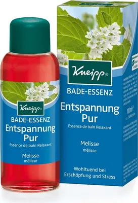 Obrázek produktu pro Kneipp 96051, Bath oil, 100 ml, Univerzální pleť, Uvolnění, Zklidňující, Meduňka, Láhev