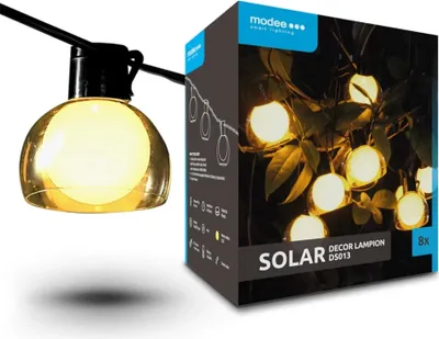 Obrázok produktu pre Modee solárne svietidlo DS013 8ks 4,4m