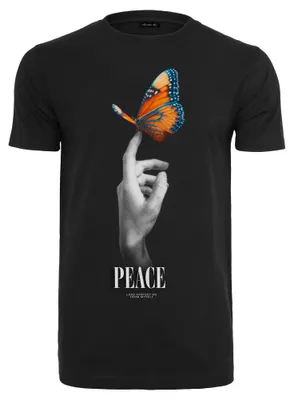 Obrázok produktu pre Mister Tee – Pánske tričko „Peace“ TN2208 (S) (čierne)
