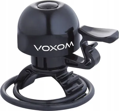 Produktbild von Voxom Kl15 Fahrradklingel Silber  Silber One Size