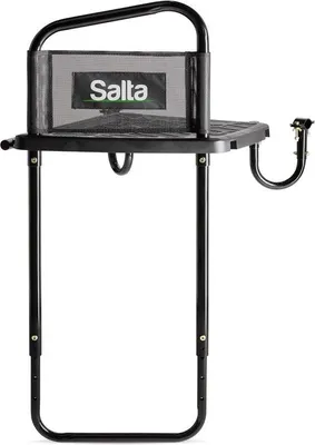 Produktbild von Famanu Trampolin Aufstiegshilfe - Höhenverstellbar von 58 bis 108 cm - Schwarz