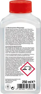 Produktbild von Xavax Waschmaschinen-Pflegereiniger mit Frischeduft, 250 ml, 1 Stück(e), 142 mm, 62 mm, 40 mm, 308 g, GHS05: Ätzend