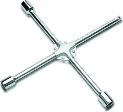 Produktbild von TOPTUL Kreuzschlüssel AEAL1616 Chrom-Vanadium-Stahl 1442g