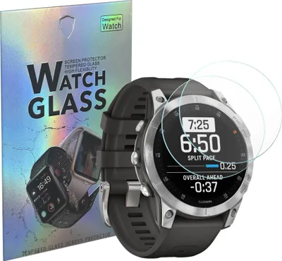 Zdjęcie produktu dla Szkło hartowane do Garmin Epix Gen 2 / Epix Gen 2 Sapphire [2 sztuki] szkło hartowane szkło pancerne ochraniacz ekranu Phonillico®