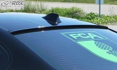 Produktbild von RDX Racedesign HECKLIPPE für 5er BMW F10 HECKSPOILER HECKSCHEIBENBLENDE LIPPE