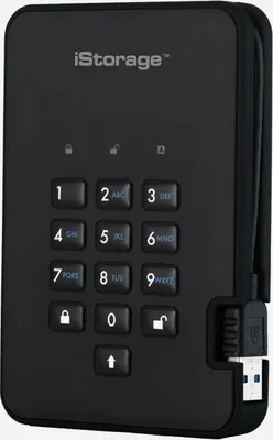 Immagine prodotto di iStorage diskAshur 2 SSD esterno 512 GB, 2,5", USB-A 3.0 nero (IS-DA2-256-SSD-512-X)