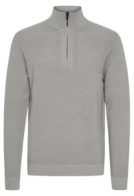 Produktbild von !Solid SDValencia Herren Strickpullover Troyer Feinstrick Pullover mit Stehkragen und Reißverschluss