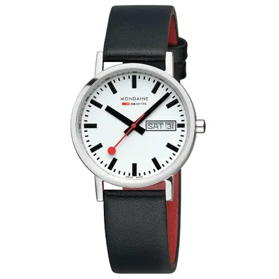 Zdjęcie produktu dla Mondaine A667.30314.11SBBV Classic SBB Day-Date vegan